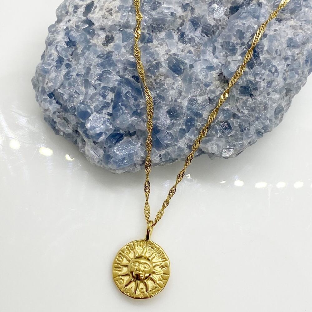 NEW Sun Zodiac Pendant Necklace - Picture 6 of 9